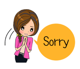 Kaitun Office Girl(EN) sticker #9374375