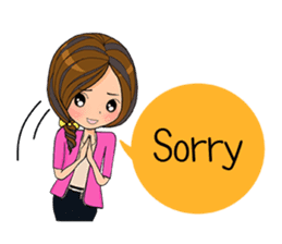 Kaitun Office Girl(EN) sticker #9374375
