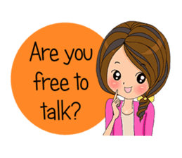 Kaitun Office Girl(EN) sticker #9374383