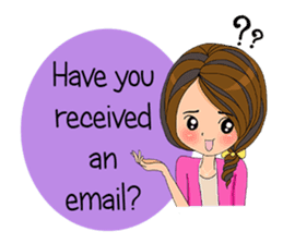 Kaitun Office Girl(EN) sticker #9374387