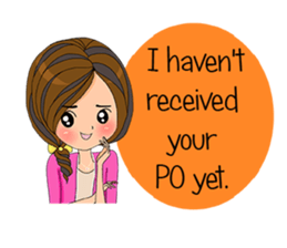 Kaitun Office Girl(EN) sticker #9374399