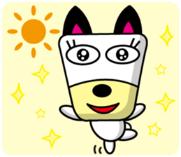 Trapezoidal Dog 5 sticker #9374408