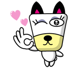 Trapezoidal Dog 5 sticker #9374410