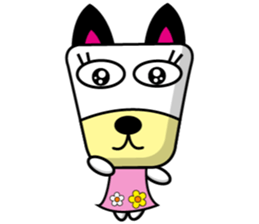 Trapezoidal Dog 5 sticker #9374413