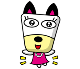 Trapezoidal Dog 5 sticker #9374414