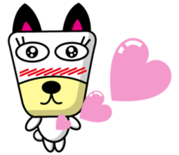 Trapezoidal Dog 5 sticker #9374416