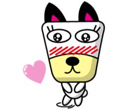 Trapezoidal Dog 5 sticker #9374417