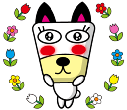 Trapezoidal Dog 5 sticker #9374419