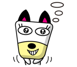 Trapezoidal Dog 5 sticker #9374420