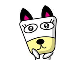 Trapezoidal Dog 5 sticker #9374421