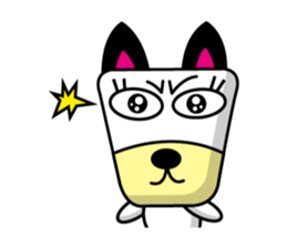 Trapezoidal Dog 5 sticker #9374423