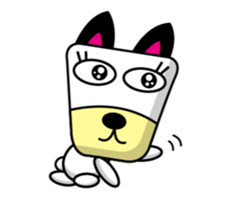 Trapezoidal Dog 5 sticker #9374428