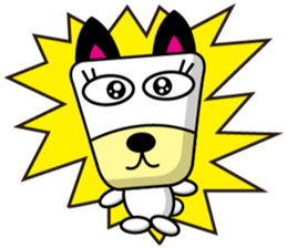 Trapezoidal Dog 5 sticker #9374431