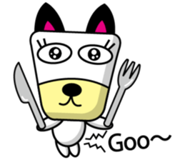 Trapezoidal Dog 5 sticker #9374432