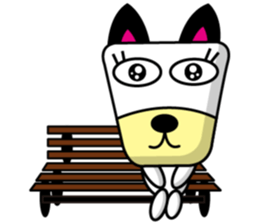 Trapezoidal Dog 5 sticker #9374437