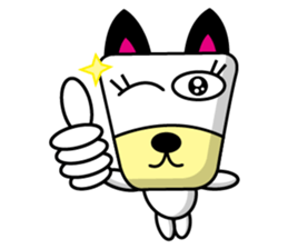 Trapezoidal Dog 5 sticker #9374441