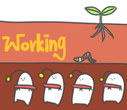 We 're underground  creatures sticker #9374733