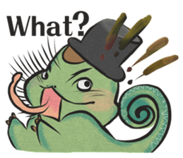 Best Actor-chameleon sticker #9374944