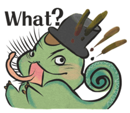 Best Actor-chameleon sticker #9374944