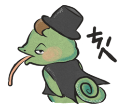 Best Actor-chameleon sticker #9374952