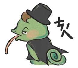 Best Actor-chameleon sticker #9374952