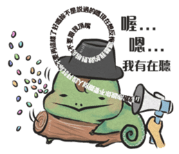 Best Actor-chameleon sticker #9374961