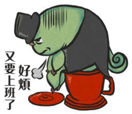 Best Actor-chameleon sticker #9374966