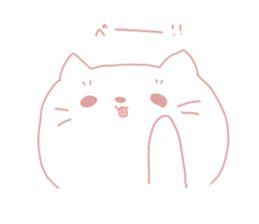 chubby and fatty cat sticker #9375377