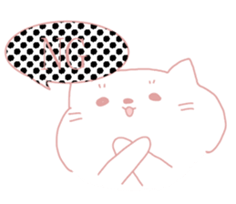 chubby and fatty cat sticker #9375392