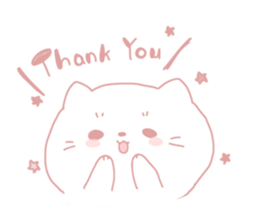 chubby and fatty cat sticker #9375393