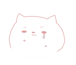 chubby and fatty cat sticker #9375403