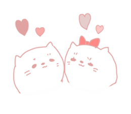 chubby and fatty cat sticker #9375404
