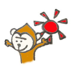 Monkichi of a pretty monkey