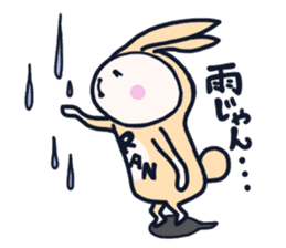 The occurrence during running character2 sticker #9376172