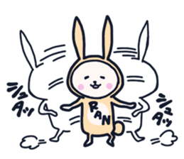 The occurrence during running character2 sticker #9376174