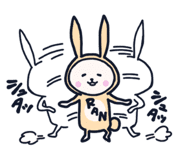 The occurrence during running character2 sticker #9376174
