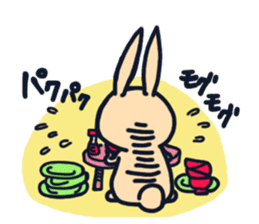 The occurrence during running character2 sticker #9376178