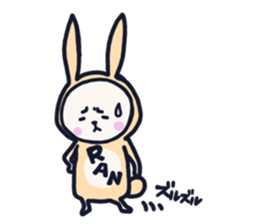 The occurrence during running character2 sticker #9376182