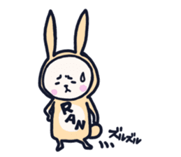 The occurrence during running character2 sticker #9376182