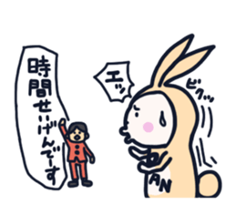 The occurrence during running character2 sticker #9376186