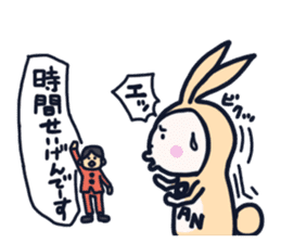 The occurrence during running character2 sticker #9376186
