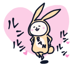 The occurrence during running character2 sticker #9376188