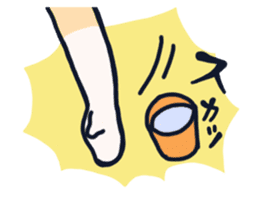 The occurrence during running character2 sticker #9376189