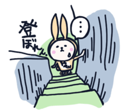 The occurrence during running character2 sticker #9376203