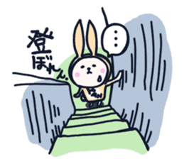 The occurrence during running character2 sticker #9376203