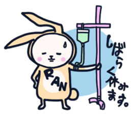 The occurrence during running character2 sticker #9376205