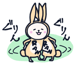 The occurrence during running character2 sticker #9376206