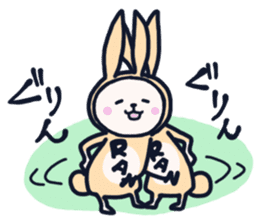 The occurrence during running character2 sticker #9376206