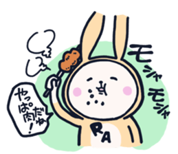 The occurrence during running character2 sticker #9376207
