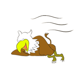 Healing of Griffin the origin sticker #9376491